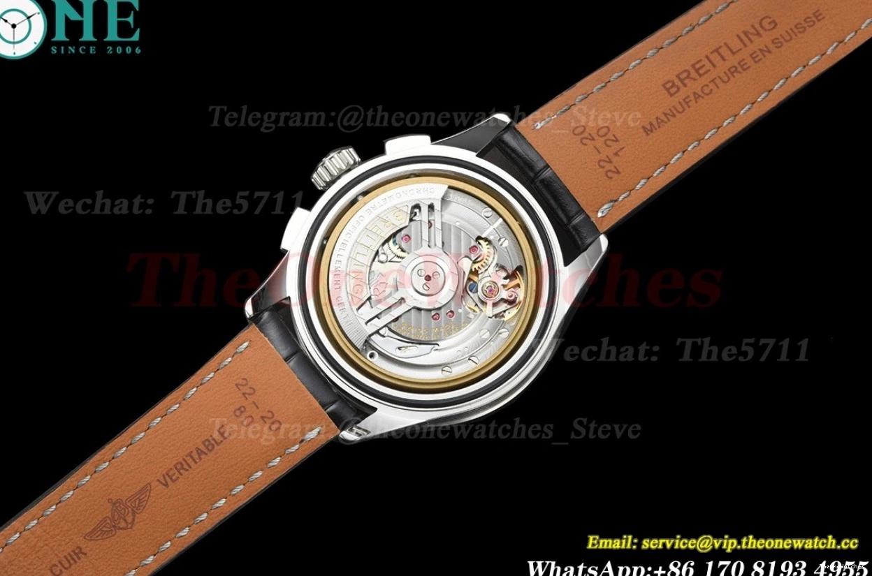 Dial 42mm SS Premier V2 LE Mod A7750 Chronograph Black B01 BLSF 0313